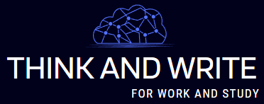 Blog think and write for work and study
