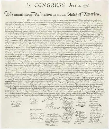Декларация независимости США 1776: кратко, основные положения и анализ